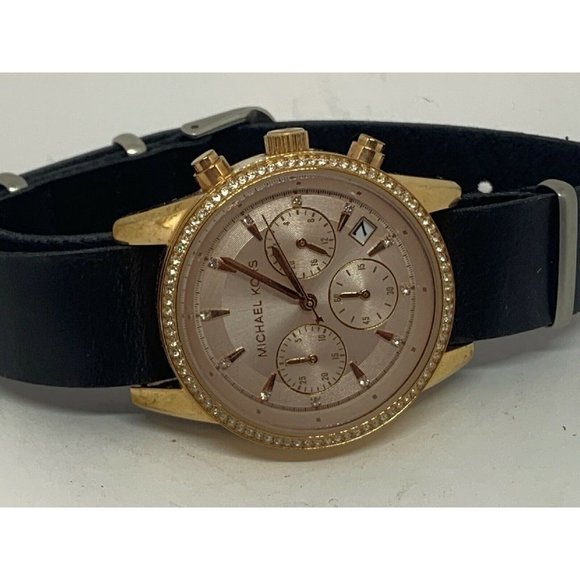 Michael Kors MK6307 Women Leather Analog Rose Gold main image 10